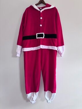 NEWCOSPLAY Santa Claus Unisex Onesie Medium